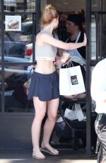 ELLE FANNING Out and About in Los Angeles 08/12/2016