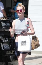ELLE FANNING Out and About in Los Angeles 08/12/2016