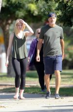 ELLE FANNING Out and About in Los Angeles 08/24/2016