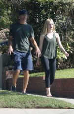 ELLE FANNING Out and About in Los Angeles 08/24/2016