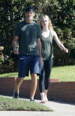 ELLE FANNING Out and About in Los Angeles 08/24/2016
