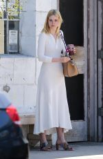 ELLE FANNING Out in Venice Beach 08/17/2016