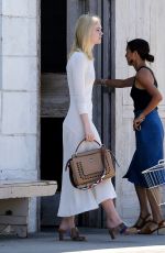 ELLE FANNING Out in Venice Beach 08/17/2016