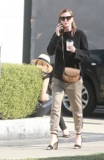 ELLEN POMPEO Leaves Andy LeCompte Salon in West Hollywood 08/26/2016