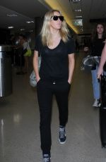 ELLIE GOULDING at LAX Airport in Los Angeles 08/01/2016