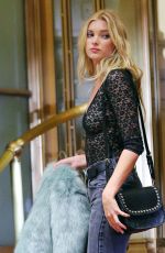 ELSA HOSK on the Set of a Photoshoot in New York 08/03/2016