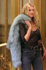 ELSA HOSK on the Set of a Photoshoot in New York 08/03/2016
