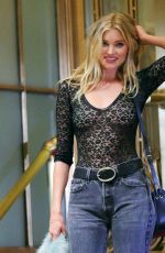ELSA HOSK on the Set of a Photoshoot in New York 08/03/2016