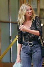 ELSA HOSK on the Set of a Photoshoot in New York 08/03/2016