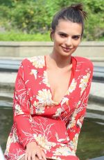 EMILY RATAJKOWSKI in Summer Dress 08/09/2016