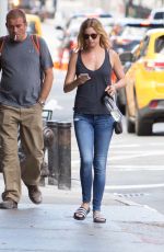 EMILY VAN CAMP Out and About in New York 08/23/2016