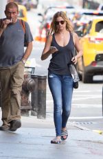 EMILY VAN CAMP Out and About in New York 08/23/2016
