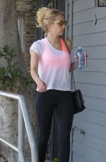 EMMA ROBERTS Heading to a Gym on West Hollywood 08/03/2016