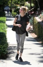 EMMA ROBERTS Leaves a Friends House in Beverly Hills 08/11/2016