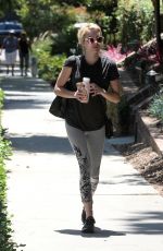 EMMA ROBERTS Leaves a Friends House in Beverly Hills 08/11/2016