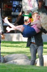 EMMA ROBERTS on the Set of 
