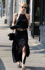 EMMA ROBERTS Out and About in Los Angeles 0//25/2016