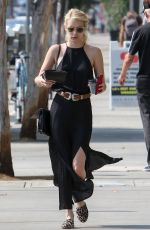 EMMA ROBERTS Out and About in Los Angeles 0//25/2016