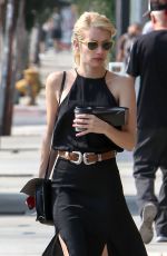 EMMA ROBERTS Out and About in Los Angeles 0//25/2016