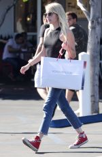 EMMA ROBERTS Out and About in West Hollywood 08/16/2016