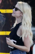 EMMA ROBERTS Out and About in West Hollywood 08/16/2016