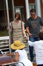 EMMA STONE Arrives at Venice Film Festival in Venice 08/30/2016