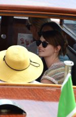 EMMA STONE Arrives at Venice Film Festival in Venice 08/30/2016