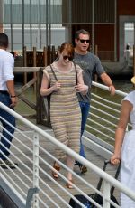 EMMA STONE Arrives at Venice Film Festival in Venice 08/30/2016