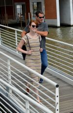 EMMA STONE Arrives at Venice Film Festival in Venice 08/30/2016