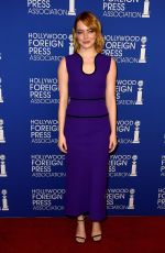 EMMA STONE at Hollywood Foreign Press Association’s Grants Banquet in Beverly Hills 08/04/2016