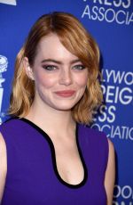 EMMA STONE at Hollywood Foreign Press Association’s Grants Banquet in Beverly Hills 08/04/2016