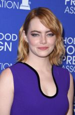 EMMA STONE at Hollywood Foreign Press Association’s Grants Banquet in Beverly Hills 08/04/2016