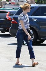 EMMA STONE Out and About in Beverly Hills 08/02/2016