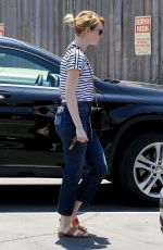 EMMA STONE Out and About in Beverly Hills 08/02/2016