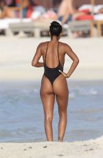 ENIKO PARRISH in Swimsuit at a Beach in St. Barts 08/15/2016