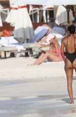 ENIKO PARRISH in Swimsuit at a Beach in St. Barts 08/15/2016