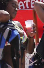 FANNY ROBERT NEGUESHA in Bikini at a Beach in Miami