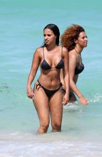 FANNY ROBERT NEGUESHA in Bikini at a Beach in Miami