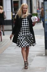 FEARNE COTTON Leaves BBC Radio 2 Studios in London 08/20/2016