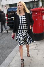 FEARNE COTTON Leaves BBC Radio 2 Studios in London 08/20/2016