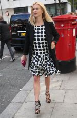 FEARNE COTTON Leaves BBC Radio 2 Studios in London 08/20/2016