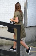 FERNE MCCANN Arrives at ITV Studios in London 08/24/2016