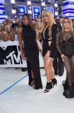 FIFTH HARMONY at 2016 MTV Video Music Awards in New York 08/28/2016