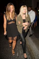 FRANKIE BRIDGE and MOLLIE KING at Steam & Rye in London 08/06/2016