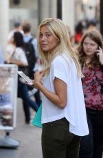 FRANKIE GAFF Out in London 08/15/2016