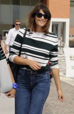 GEMMA ARTERTON Arrives at Venice Film Festival in Venice 08/30/2016