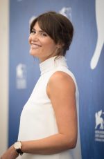 GEMMA ARTERTON at 73rd Venice Film Festival Photocall in Venice 08/31/2016