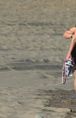 GEMMA ATKINSON in Bikini at a Beach in Marbella 08/26/2016