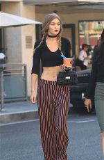 GIGI HADID Out and About in Beverly Hills 08/01/2016
