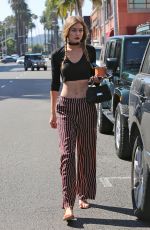GIGI HADID Out and About in Beverly Hills 08/01/2016
